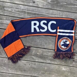 Rosevelt Soccer Club Maine Acrylic Fringe Scarf Double Sided Diehard Scarves